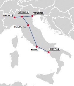 Mappa di italia